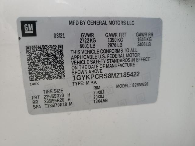 2021 CADILLAC XT6 PREMIU - 1GYKPCRS8MZ185422