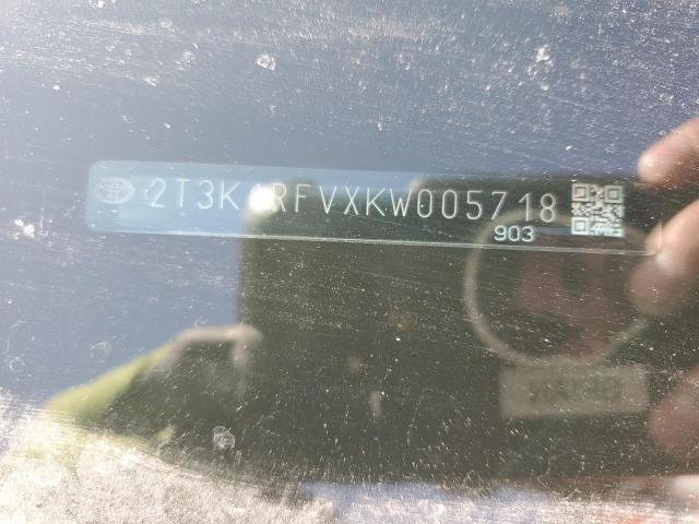 2019 TOYOTA RAV4 LE - 2T3K1RFVXKW005718