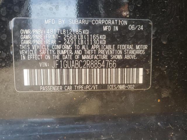 2024 SUBARU IMPREZA JF1GUABC2R8854766