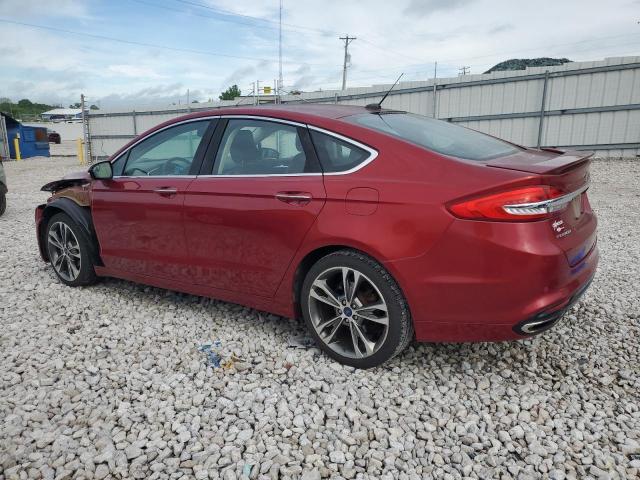 Vin: 3fa6p0k97hr199454, lot: 56490885, ford fusion titanium 20172