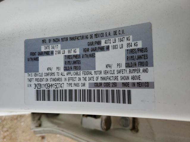 2017 MAZDA 3 GRAND TO - 3MZBN1M39HM150747
