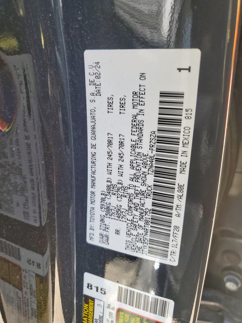 2024 TOYOTA TACOMA DOU - 3TYKB5FN4RT001752