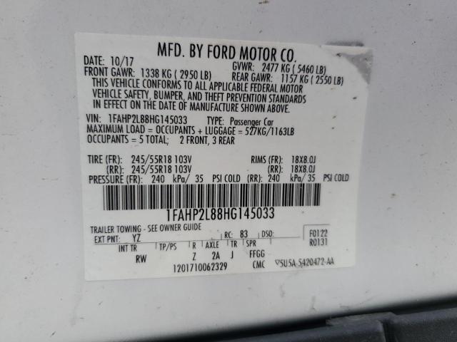 2017 FORD TAURUS POL 1FAHP2L88HG145033