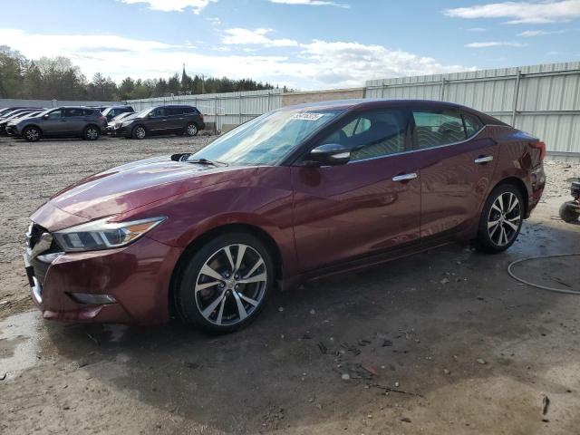 NISSAN MAXIMA 3.5 2017 maroon  gas 1N4AA6AP0HC381901 photo #1