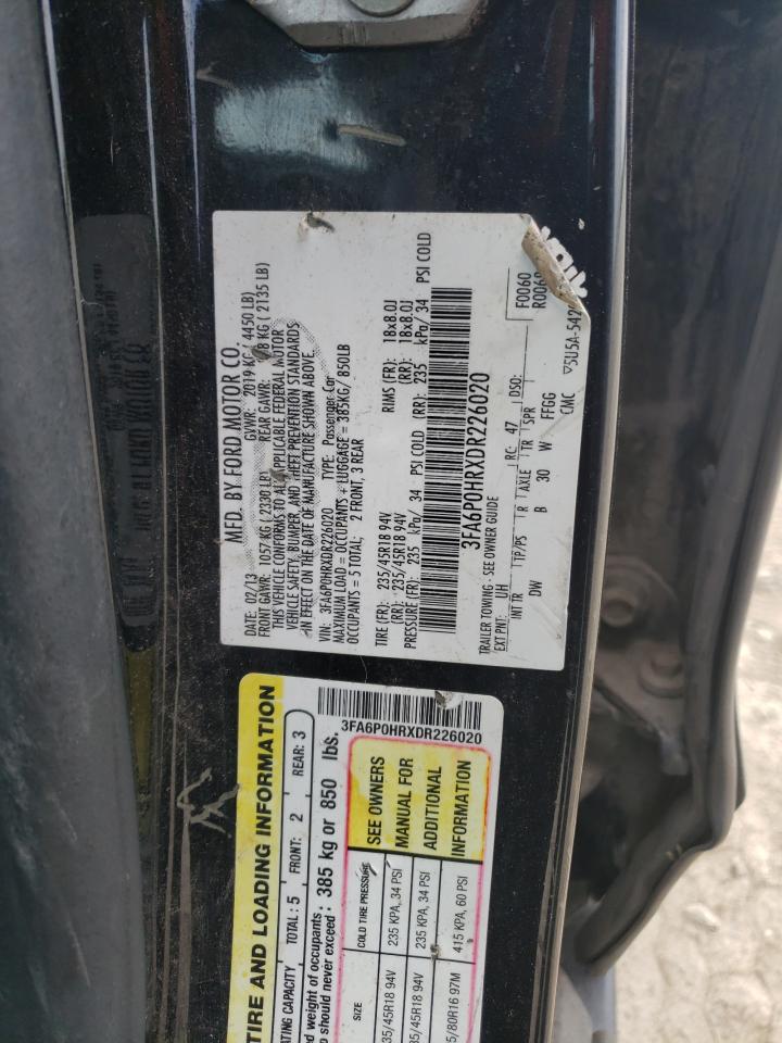 Ford Fusion se 2013