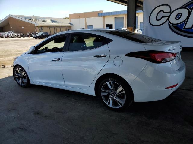HYUNDAI ELANTRA SE 2015 white sedan 4d gas 5NPDH4AE3FH615178 photo #3