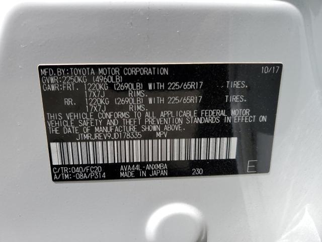 2018 TOYOTA RAV4 HV LE JTMRJREV9JD178335