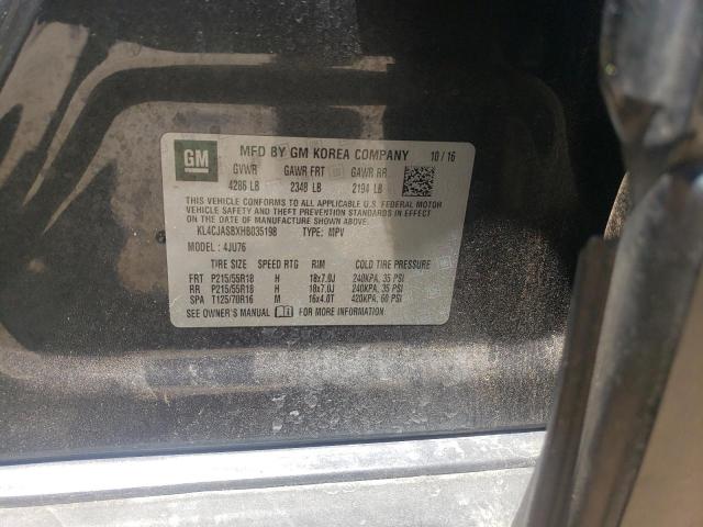 2017 BUICK ENCORE PRE - KL4CJASBXHB035198