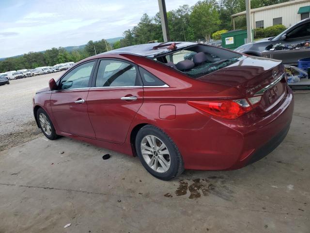 Vin: 5npeb4ac8eh864661, lot: 55887975, hyundai sonata gls 20142