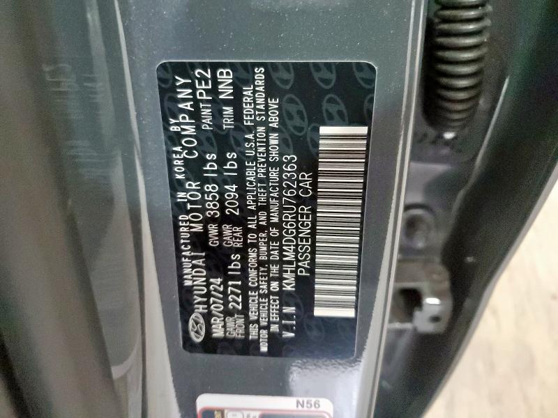 2024 HYUNDAI ELANTRA SE KMHLM4DG6RU762363