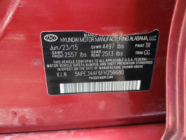 2015 HYUNDAI SONATA SPO - 5NPE34AF6FH256680