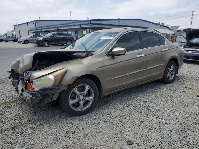 HONDA ACCORD EXL 2008 gold  gas 1HGCP36838A024159 photo #1