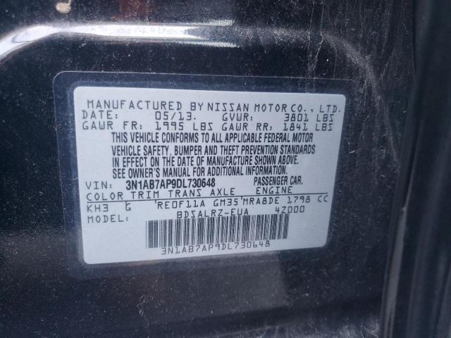 2013 NISSAN SENTRA S - 3N1AB7AP9DL730648