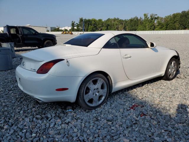 LEXUS SC 430 2004 white  gas JTHFN48Y740059936 photo #4