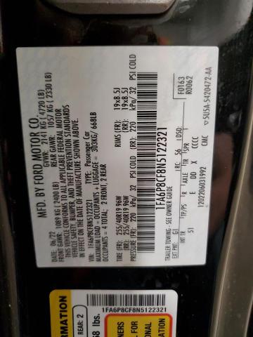 2022 FORD MUSTANG GT 1FA6P8CF8N5122321