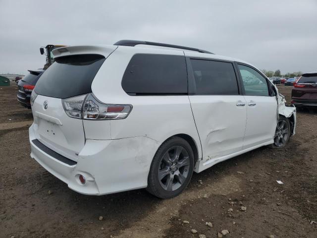 Vin: 5tdxk3dc1fs632882, lot: 55573875, toyota sienna sport 20153