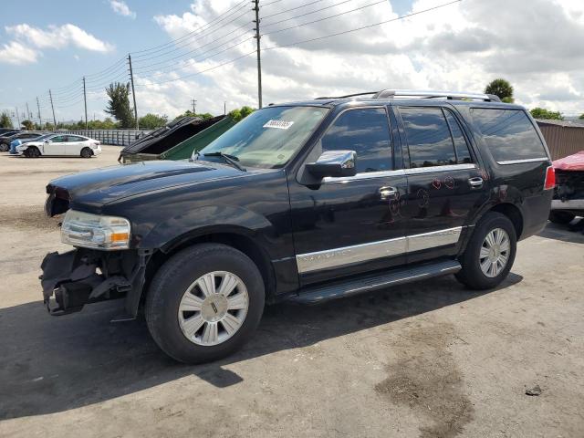 LINCOLN NAVIGATOR 2009 black  flexible fuel 5LMFU27589EJ01095 photo #1