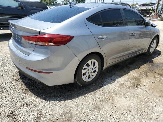 HYUNDAI ELANTRA SE 2017 silver  gas 5NPD74LF8HH063897 photo #4