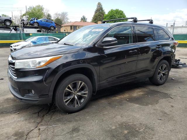 Vin: 5tdjkrfhxgs349769, lot: 58527825, toyota highlander xle 2016 img_1