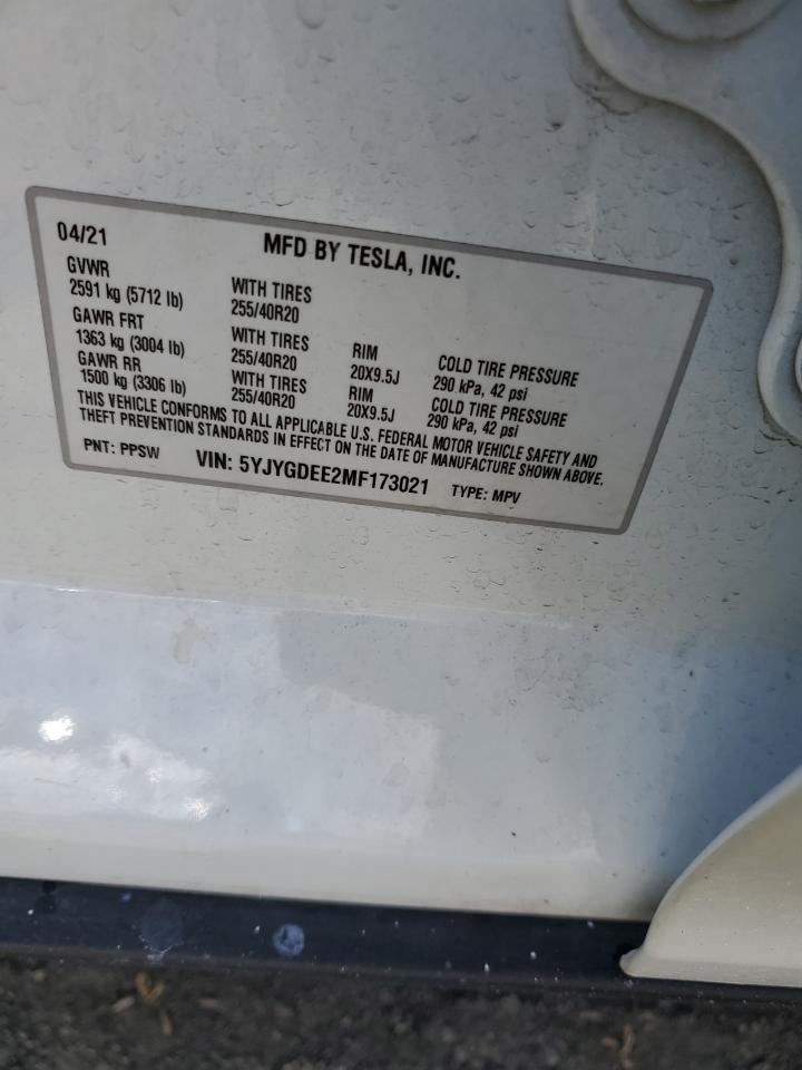 Tesla Model y 2021