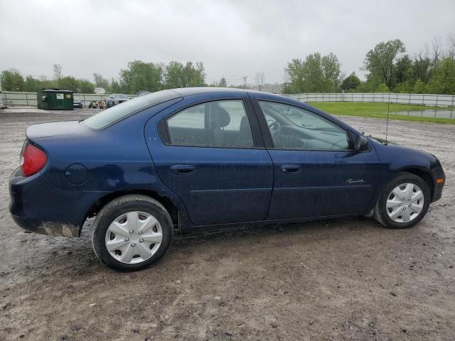 PLYMOUTH NEON BASE 2000 blue  gas 1P3ES46C5YD870288 photo #4