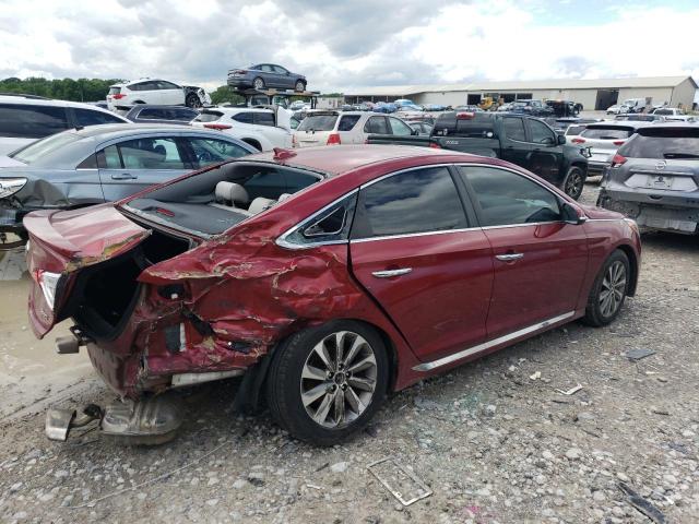 Vin: 5npe34af2gh423442, lot: 55616575, hyundai sonata sport 20163