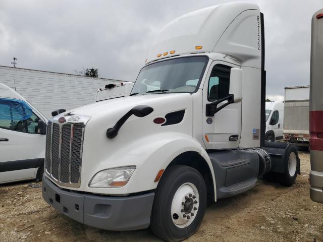 PETERBILT 579 2018 white  diesel 1XPBA48X3JD477903 photo #3