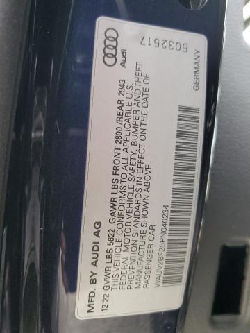 2023 AUDI A7 PRESTIG WAUV2BF25PN040234