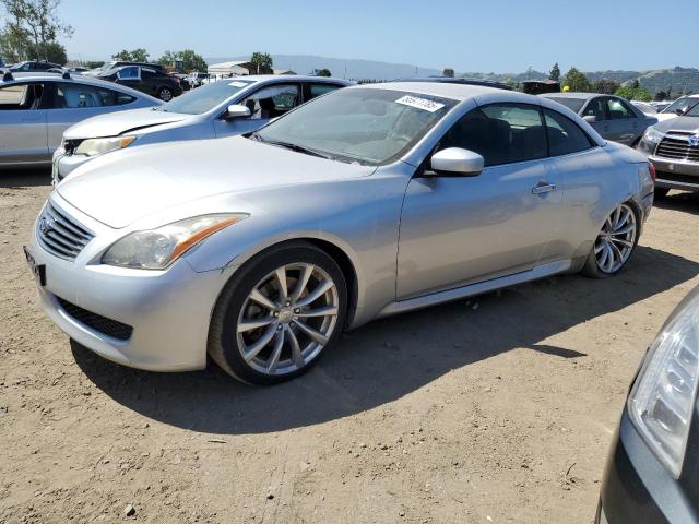 INFINITI G37 BASE 2010 silver  gas JN1CV6FE9AM355296 photo #1