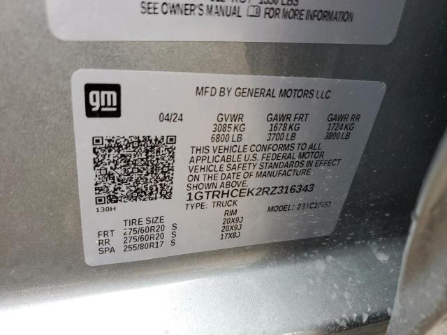 2024 GMC SIERRA C15 1GTRHCEK2RZ316343