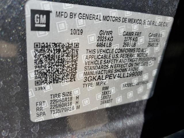 2020 GMC TERRAIN SL - 3GKALPEV4LL199008