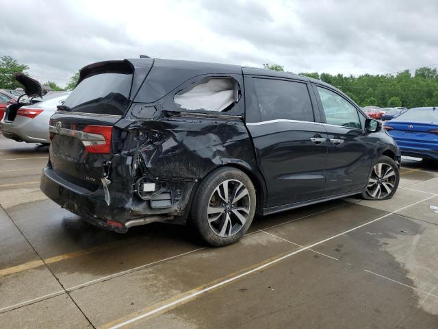 Vin: 5fnrl6h9xkb089956, lot: 57897585, honda odyssey elite 20193