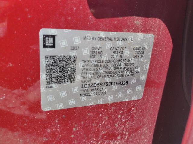 2018 CHEVROLET MALIBU LT - 1G1ZD5ST5JF158325