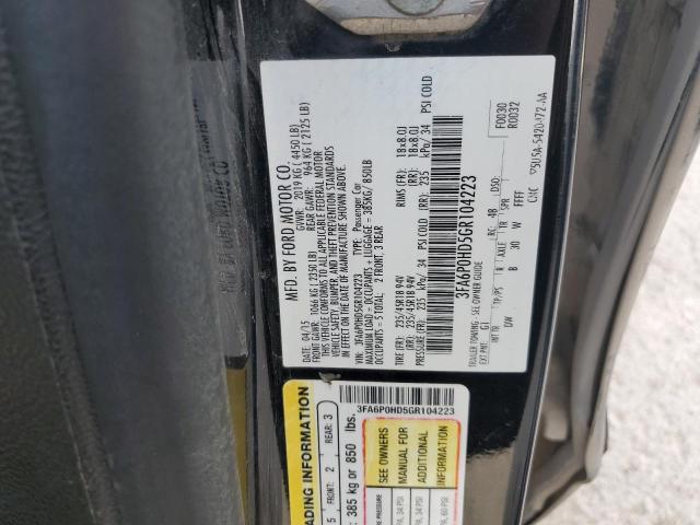 2016 FORD FUSION SE - 3FA6P0HD5GR104223