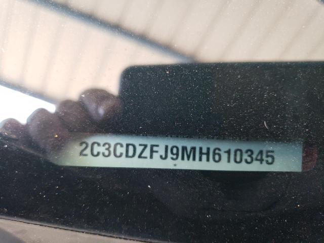 2021 DODGE CHALLENGER - 2C3CDZFJ9MH610345
