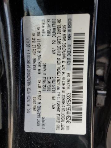 2018 MAZDA 3 GRAND TO - 3MZBN1M35JM252293