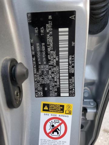 2016 TOYOTA HIGHLANDER - 5TDKKRFH0GS133837