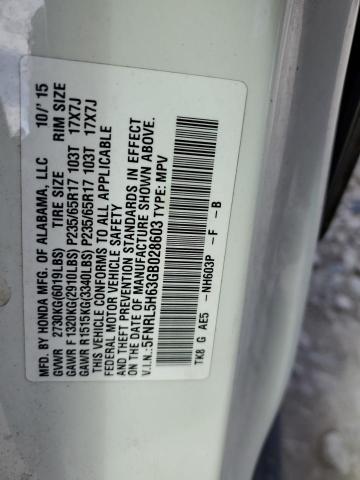 2016 HONDA ODYSSEY EX 5FNRL5H63GB028603