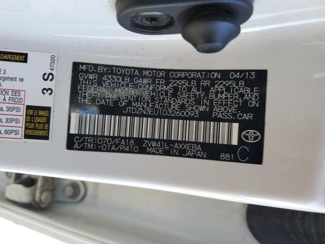 2013 TOYOTA PRIUS V - JTDZN3EU1D3260093