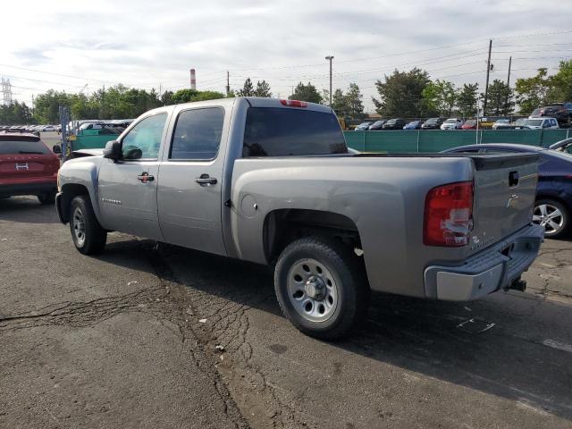 CHEVROLET SILVERADO 2007 silver crew pic gas 2GCEC13J071574474 photo #3