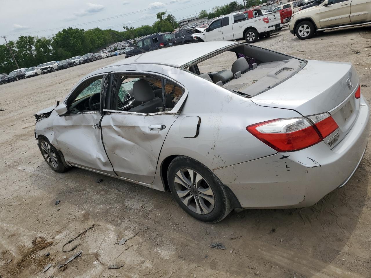 Lot #3305369314 2014 HONDA ACCORD LX