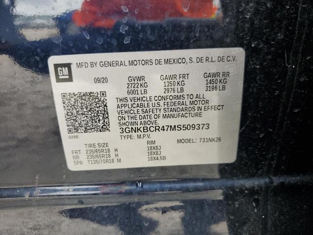 2021 CHEVROLET BLAZER 2LT - 3GNKBCR47MS509373