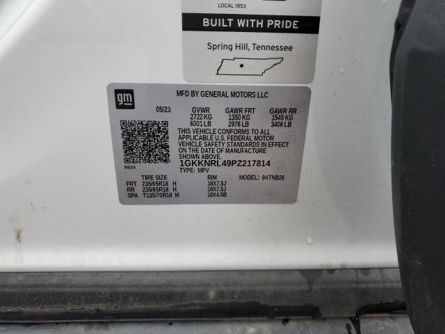 2023 GMC ACADIA SLE - 1GKKNRL49PZ217814
