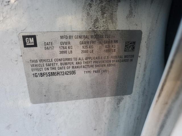 2017 CHEVROLET CRUZE PREM - 1G1BF5SM6H7242906