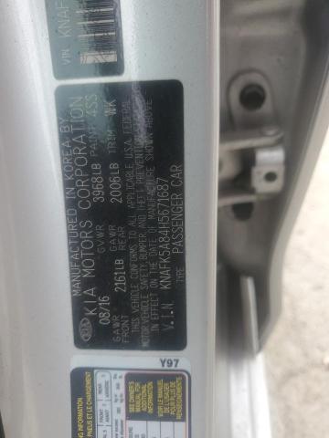 2017 KIA FORTE LX - KNAFK5A84H5671687