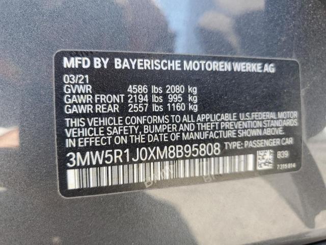 2021 BMW 330I - 3MW5R1J0XM8B95808