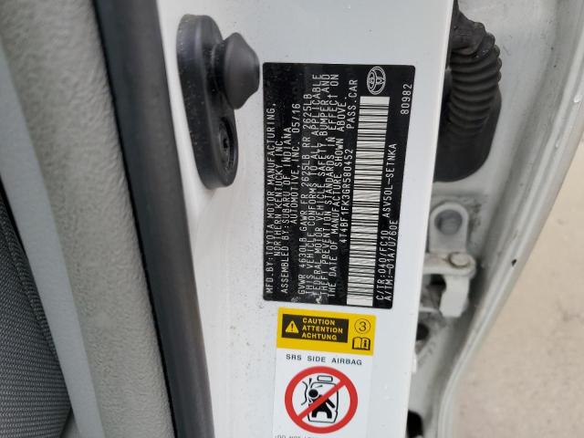 2016 TOYOTA CAMRY LE - 4T4BF1FK3GR580452