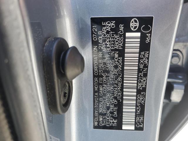 2022 TOYOTA COROLLA LE - JTDEPMAE8NJ199044