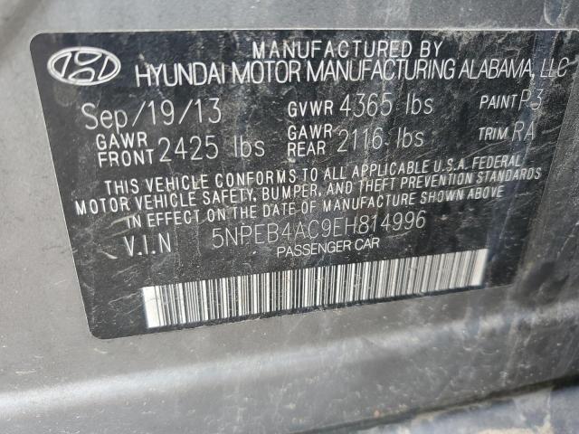 2014 HYUNDAI SONATA GLS - 5NPEB4AC9EH814996