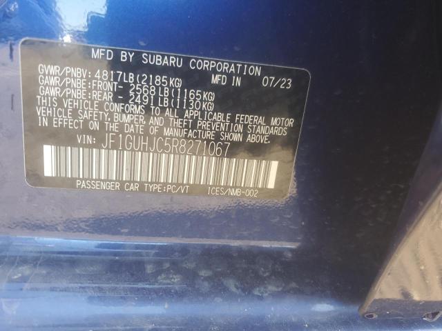 2024 SUBARU IMPREZA RS JF1GUHJC5R8271067